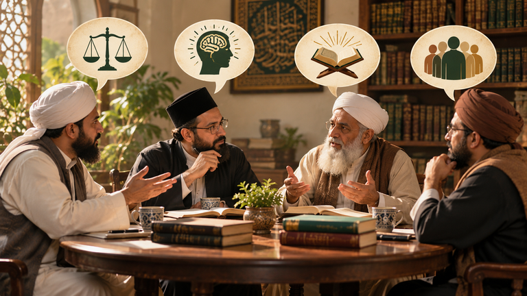 مسلکی اختلافات- نفسیاتی و شرعی  بنیادیں